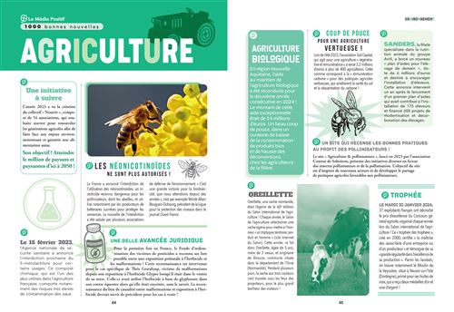 "1000 Bonnes Nouvelles pour voir le monde autrement" - Le Média Positif