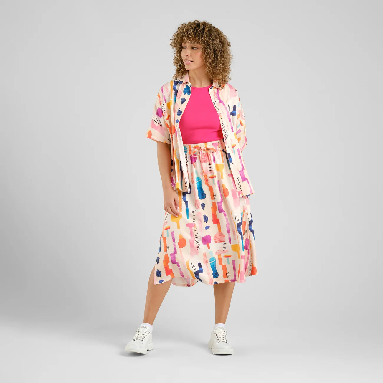 Jupe ABSTRACT - Multi Couleur