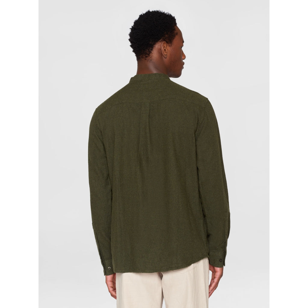Chemise en flanelle de coton biologique - Forest Night