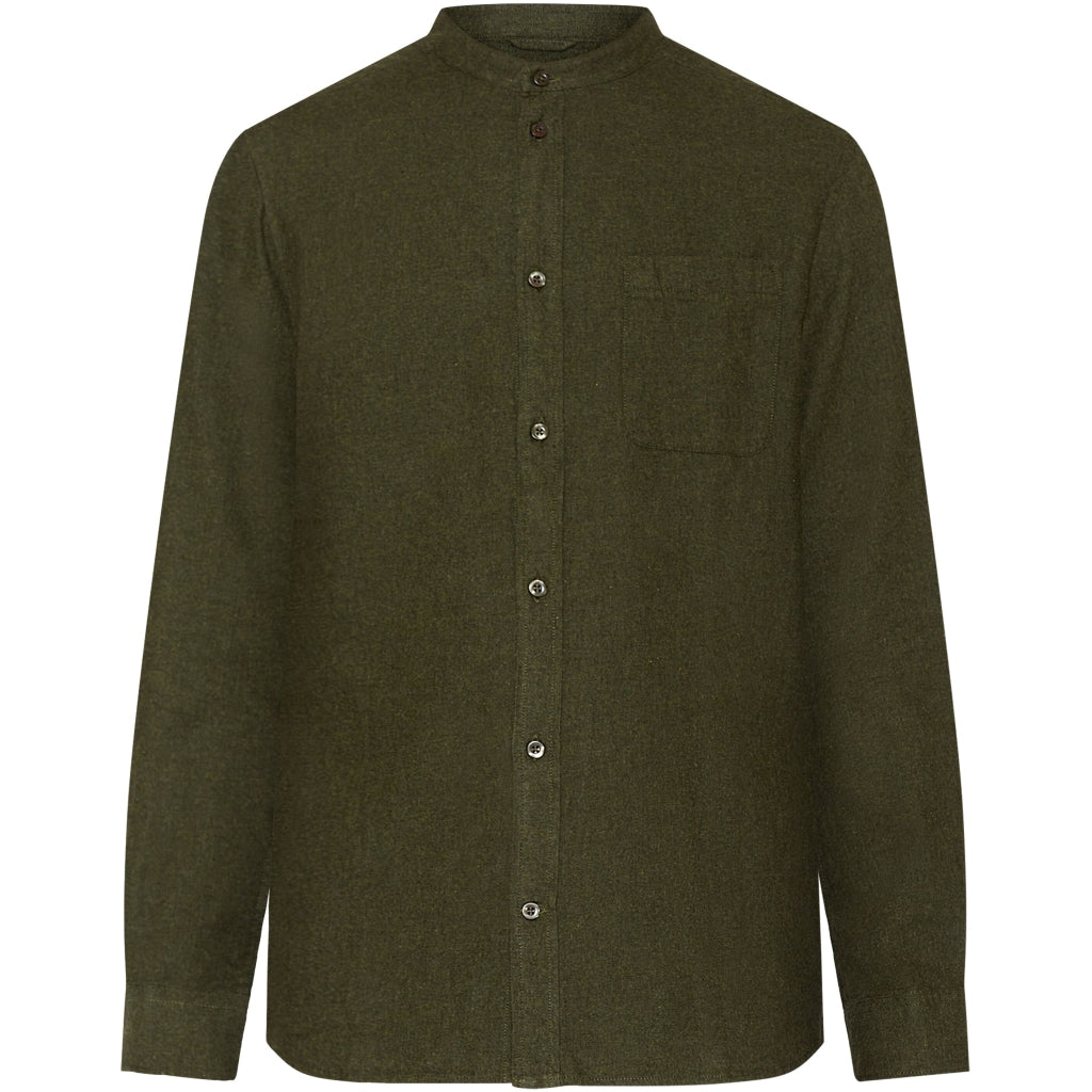 Chemise en flanelle de coton biologique - Forest Night