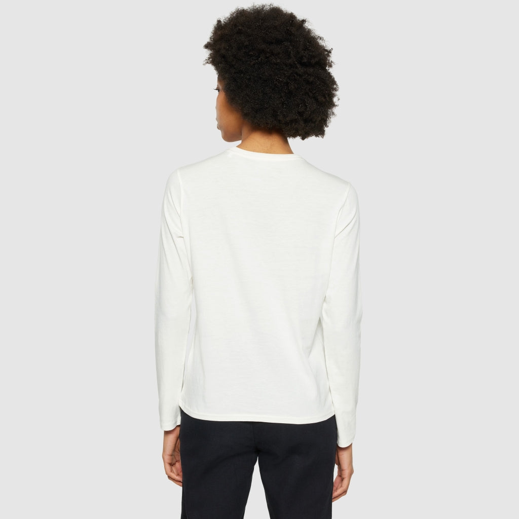T-shirt basic PIMA à longue manches