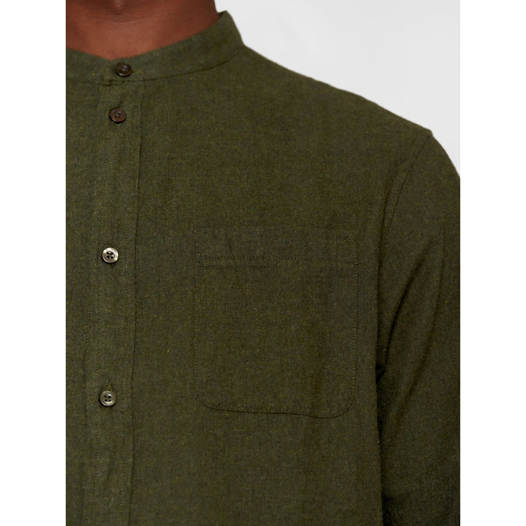 Chemise en flanelle de coton biologique - Forest Night