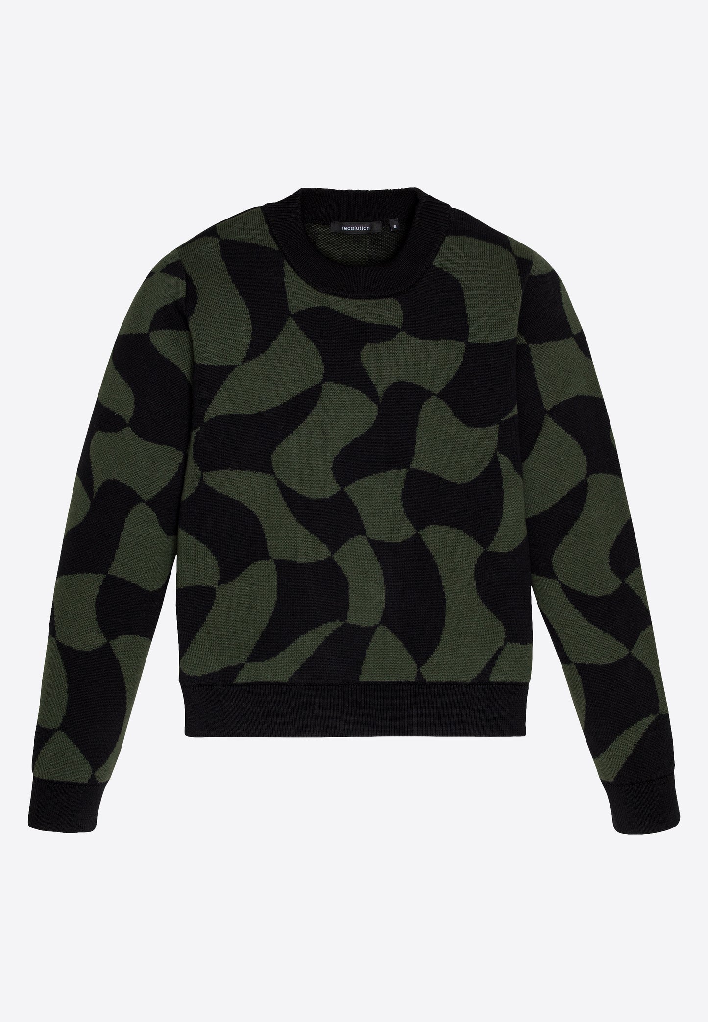 Pull PISTIABOLD vert et noir