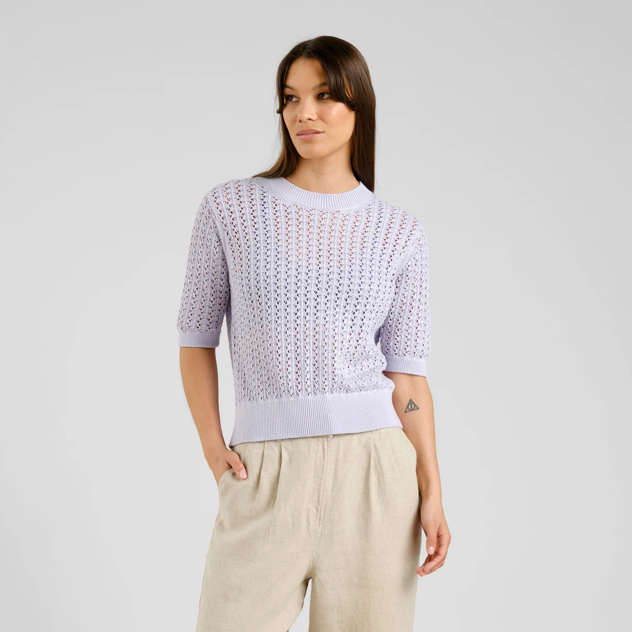 T-shirt tricot FLEN lila