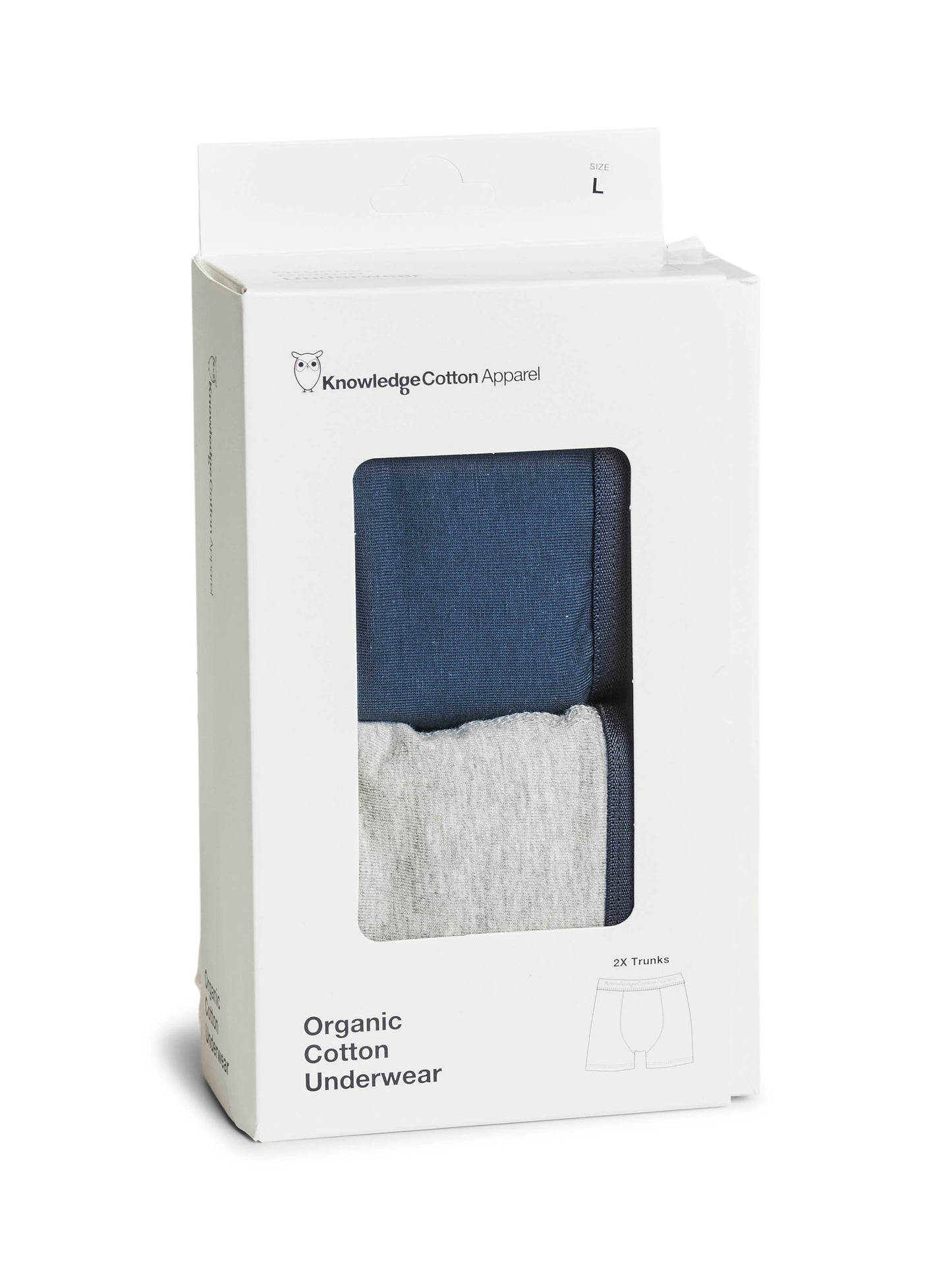Calçons 2-pack Grey Melange