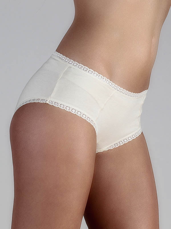 Culotte blanche dentelle