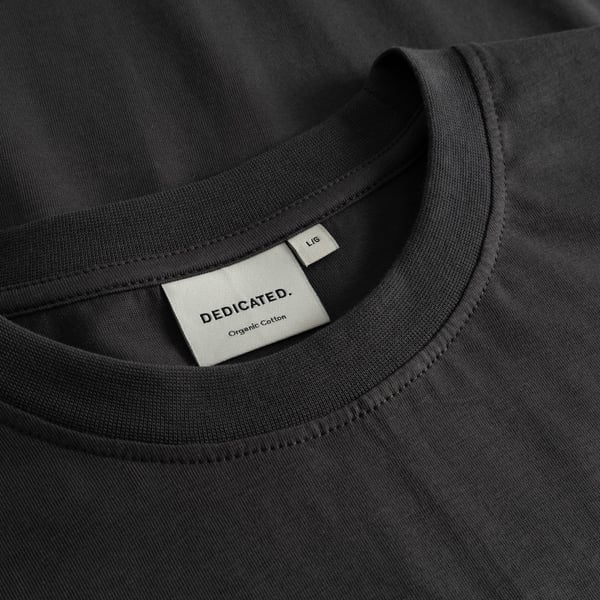 T-shirt STOCKHOLM "I'am Fashion" - charbon