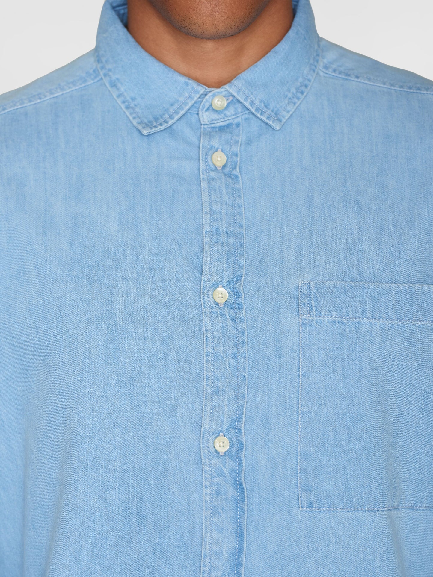 Chemise loose fit en jean