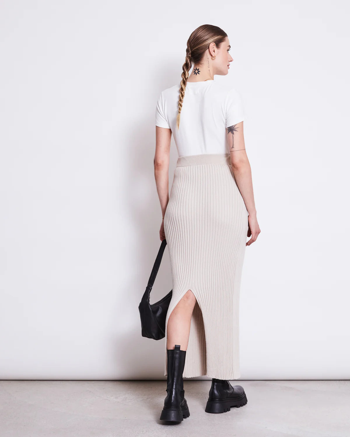 Jupe longue EBBA Ivory