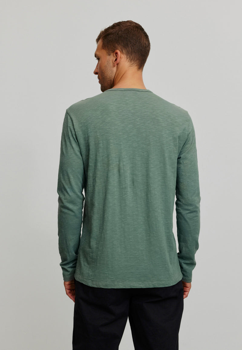 T-Shirt à manches longues MACA - Vert sauge