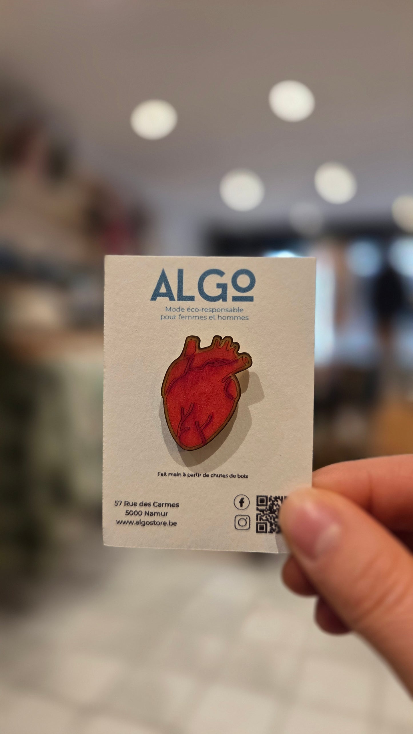 Pin's - Coeur à vif