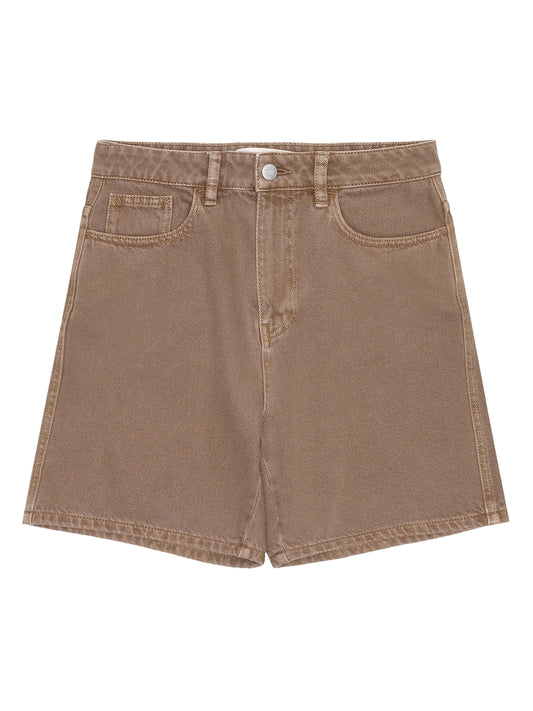 Short droit GALE - 100% coton biologique - Tiramisu