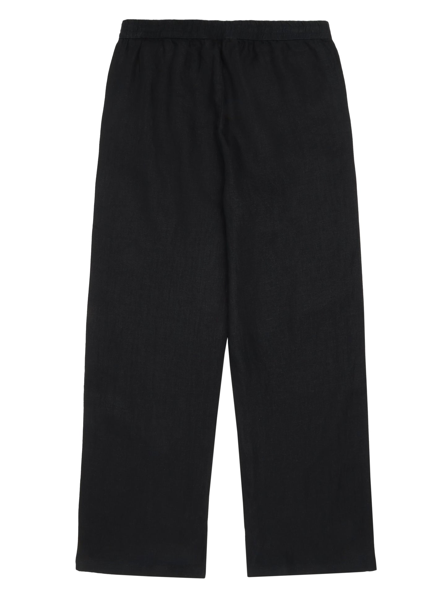 Pantalon ample POSEY en lin - noir