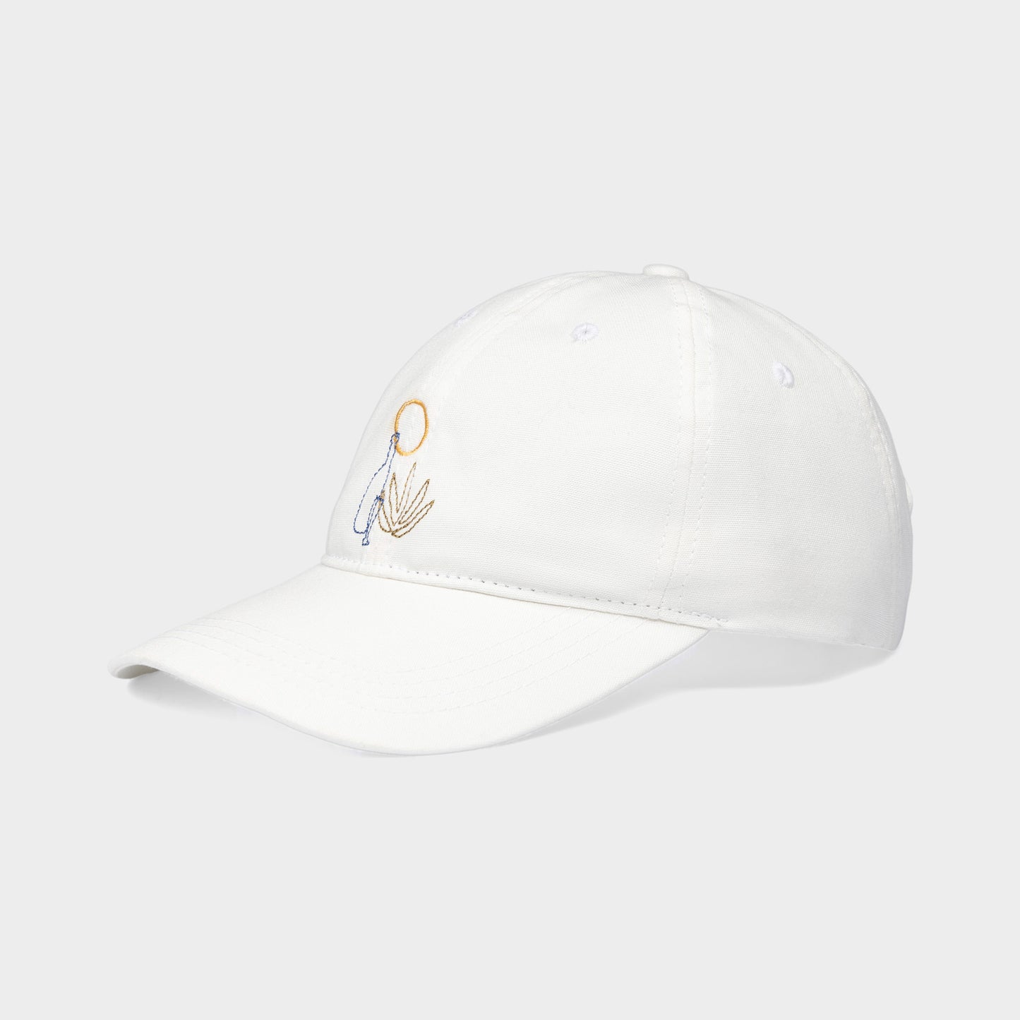 Casquette VACATION écru en coton bio