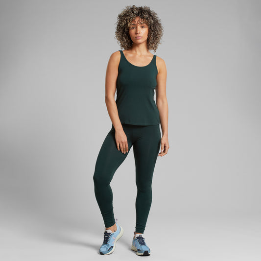Legging SANA vert foncé