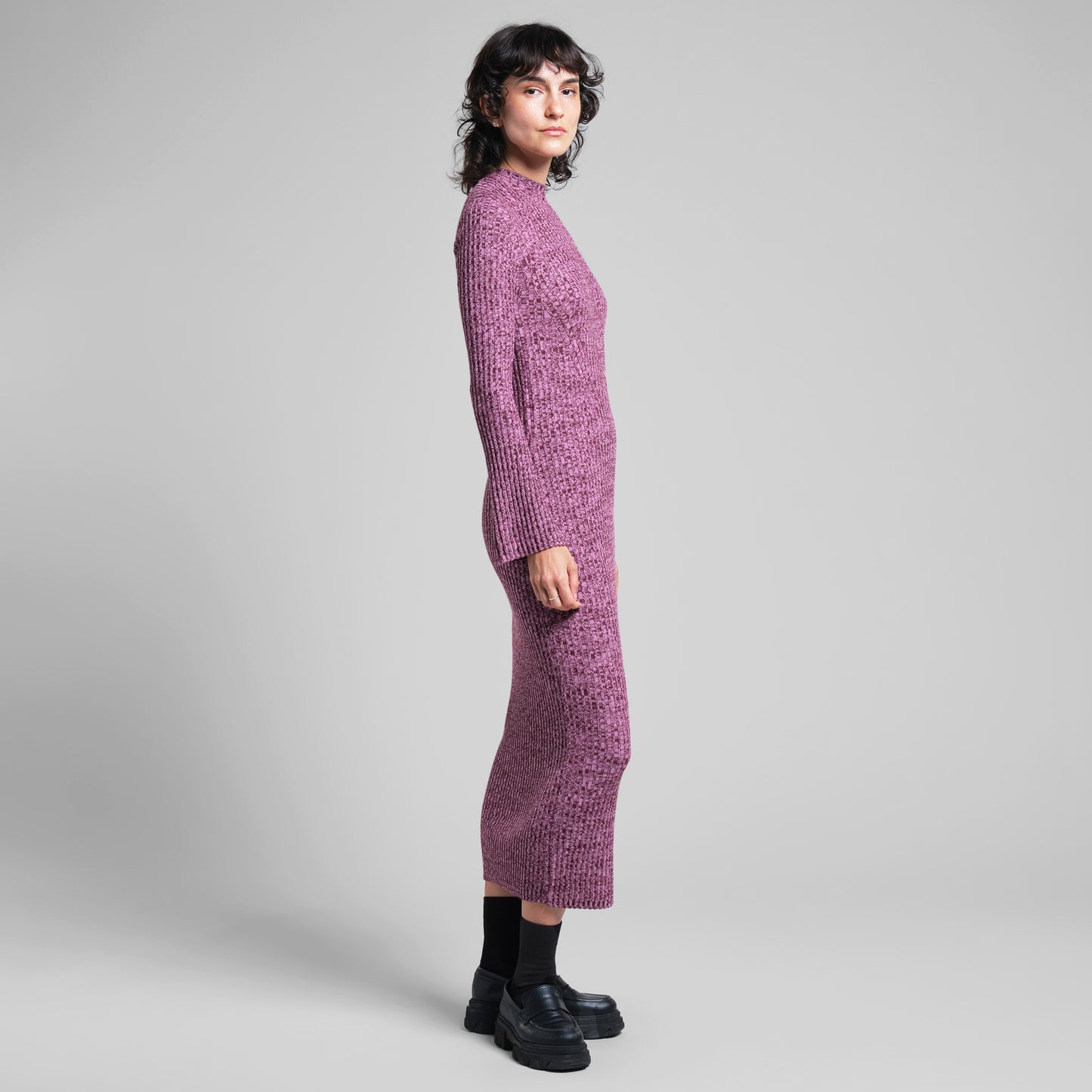 Robe VAMLINGBO bordeaux/rose