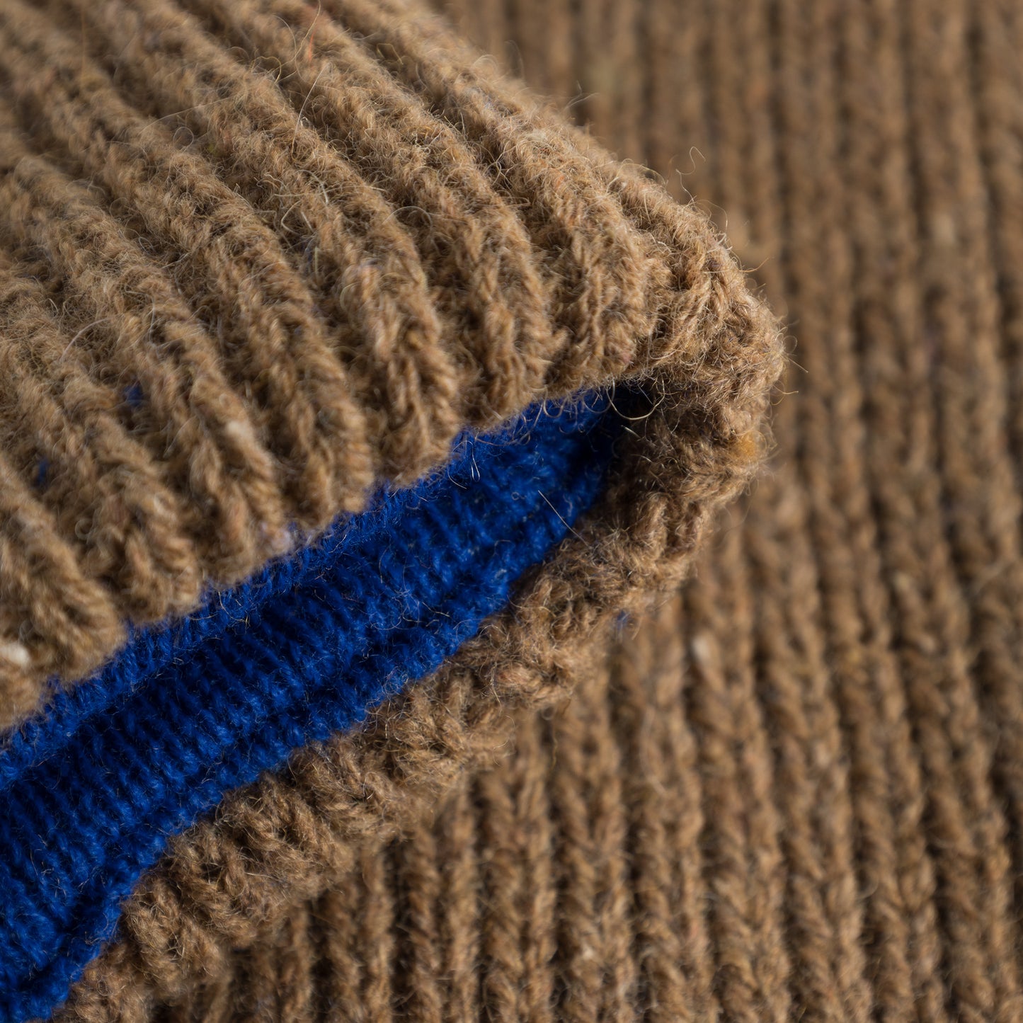 Moufles en laine Camel