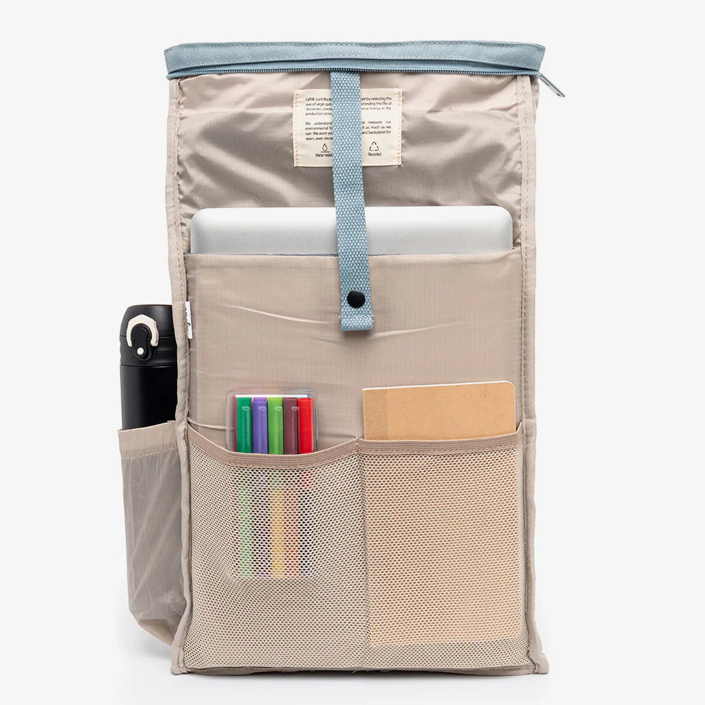 Roll Mini Backpack Blue Stone