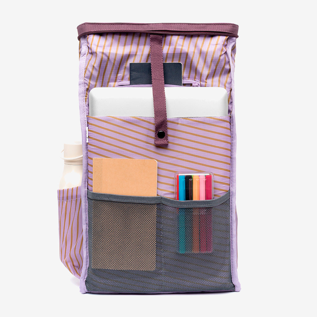 Roll Mini Backpack - MAROON