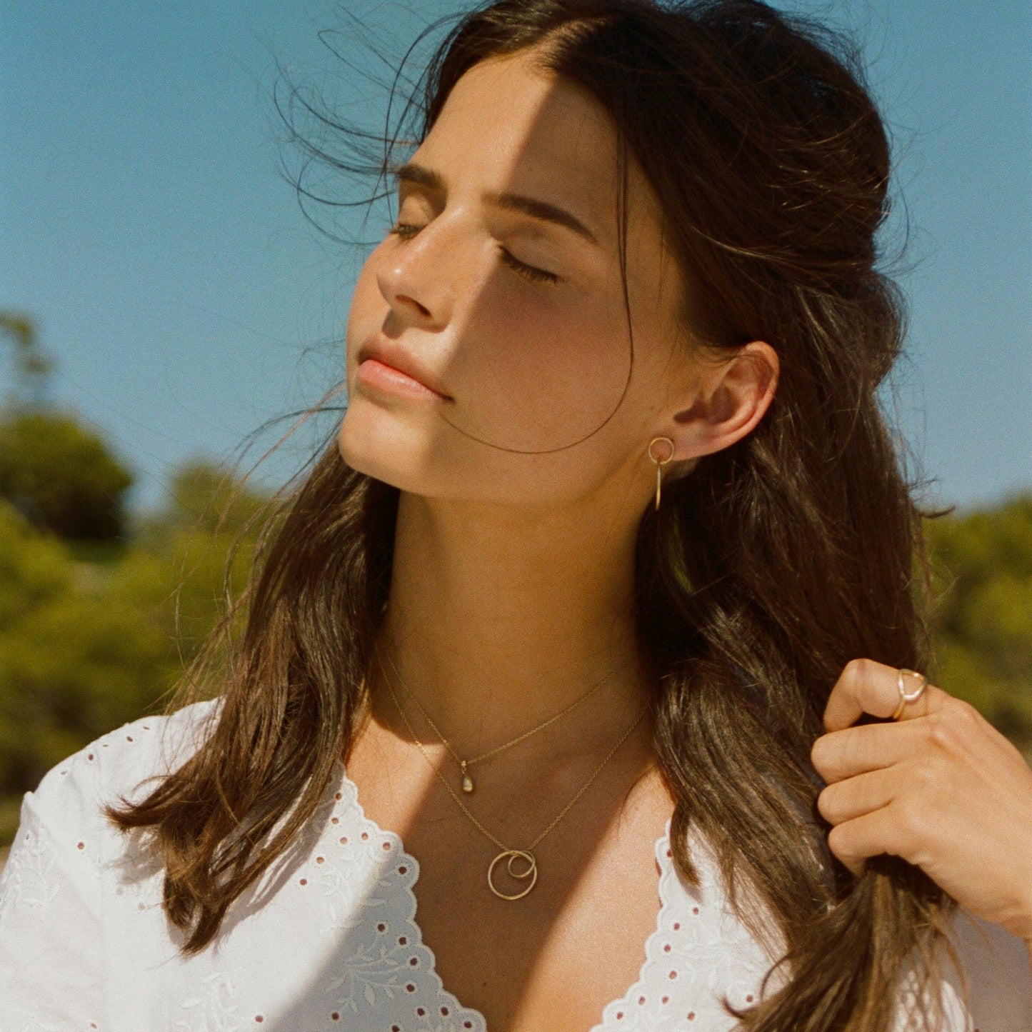 Collier Selina | Bijoux en or, cadeau imperméable