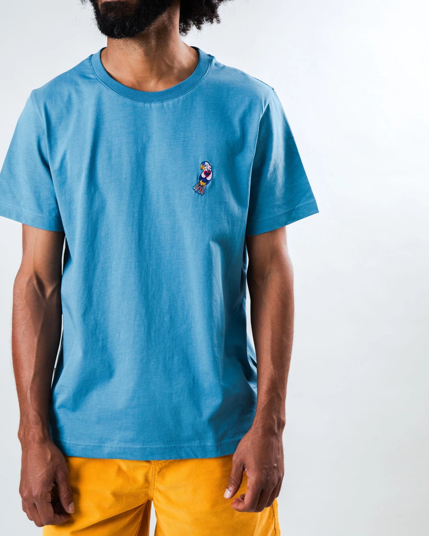T-shirt ASIS perroquet - bleu