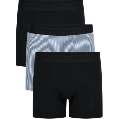 Calçons 3-pack - Bleu marine/rayé/noir