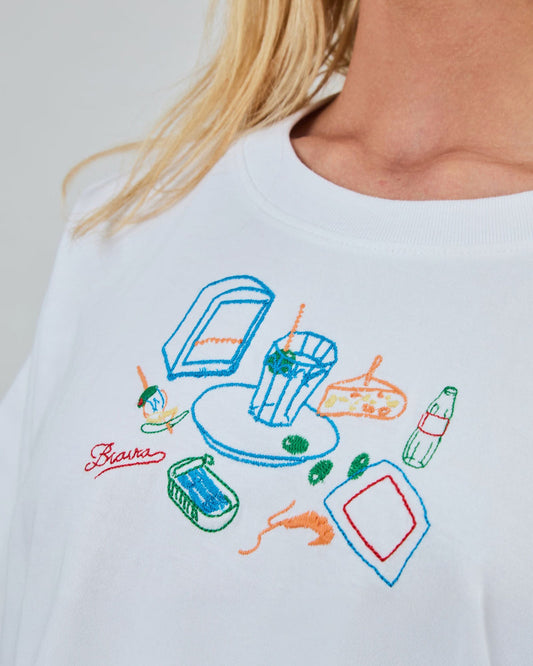 T-shirt CHIRINGUITO femme - Blanc