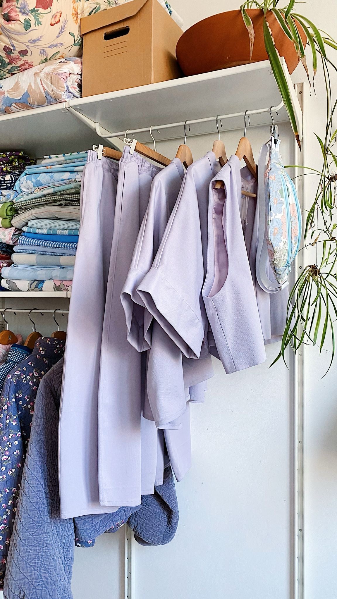 Chemise lila
