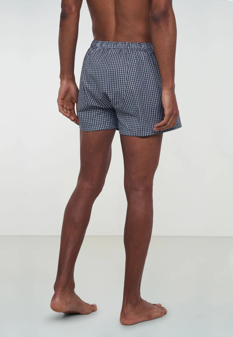 Caleçon américain AMARGO check - dark grey