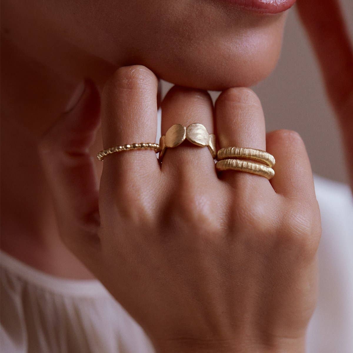 Bague Côme | Bijouterie cadeau en or imperméable