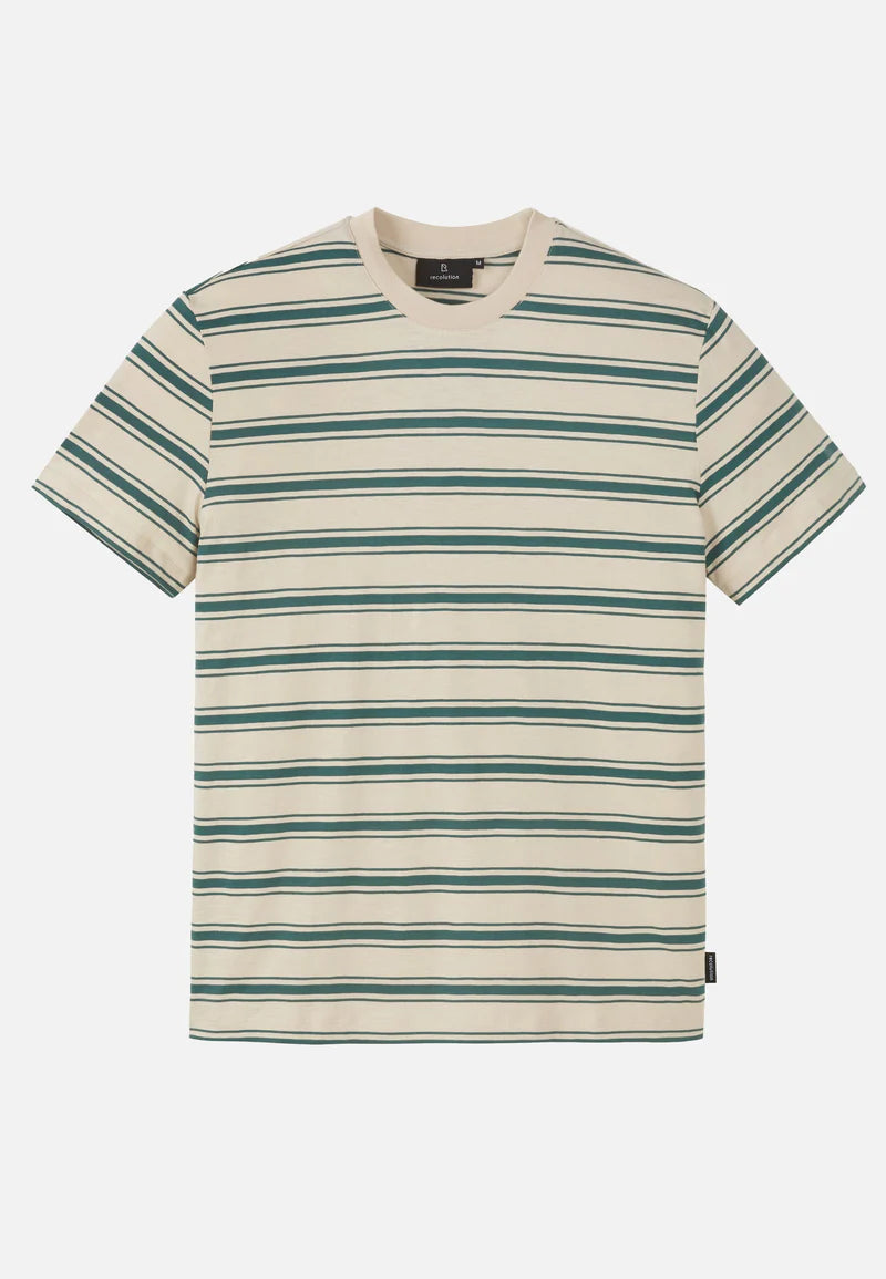 T-Shirt CASSAVA ligné - vert