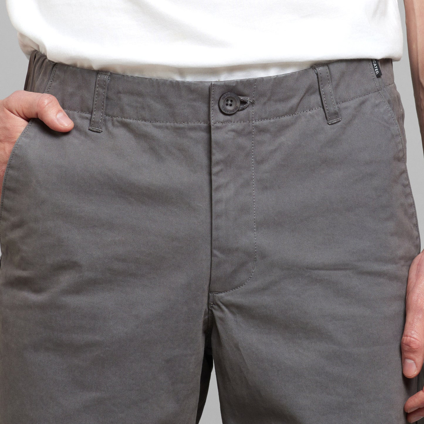 Short chino NACKA gris