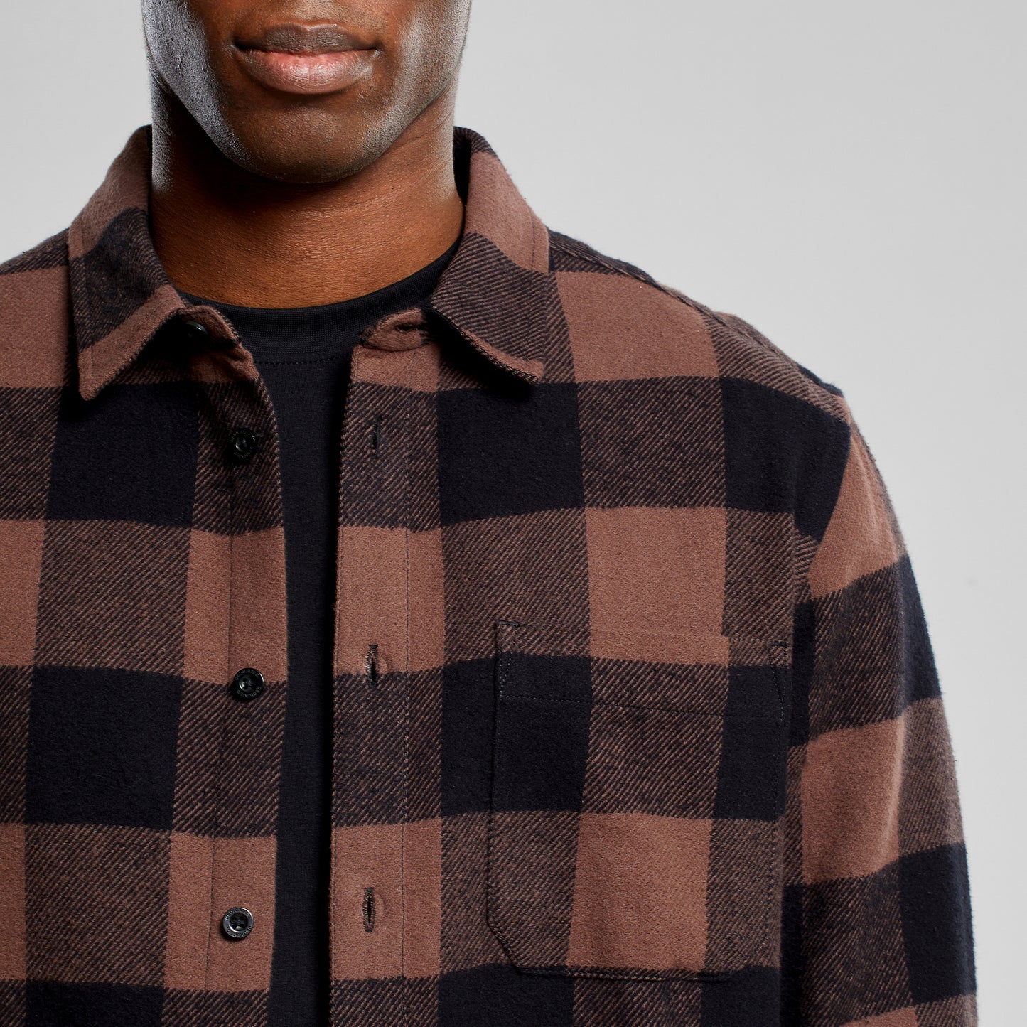 Chemise Buffalo Black/brown