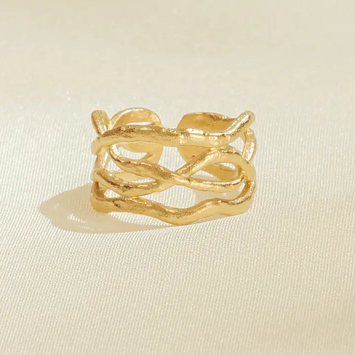 Bague Olea | Bijoux en or, cadeau imperméable