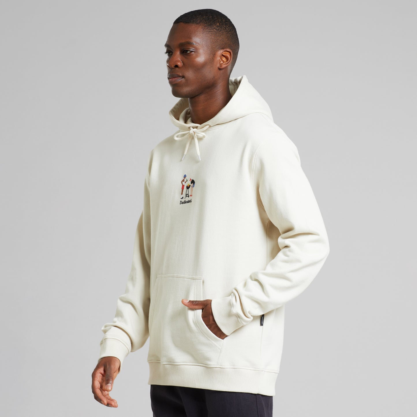 Hoodie BBQ crème