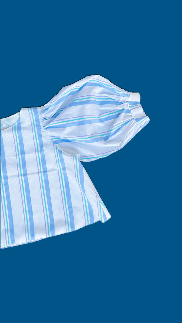 Blouse ballon - lignes