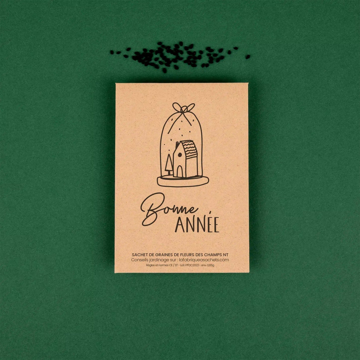Bonne année ! - Sachet de graines Fleurs des champs