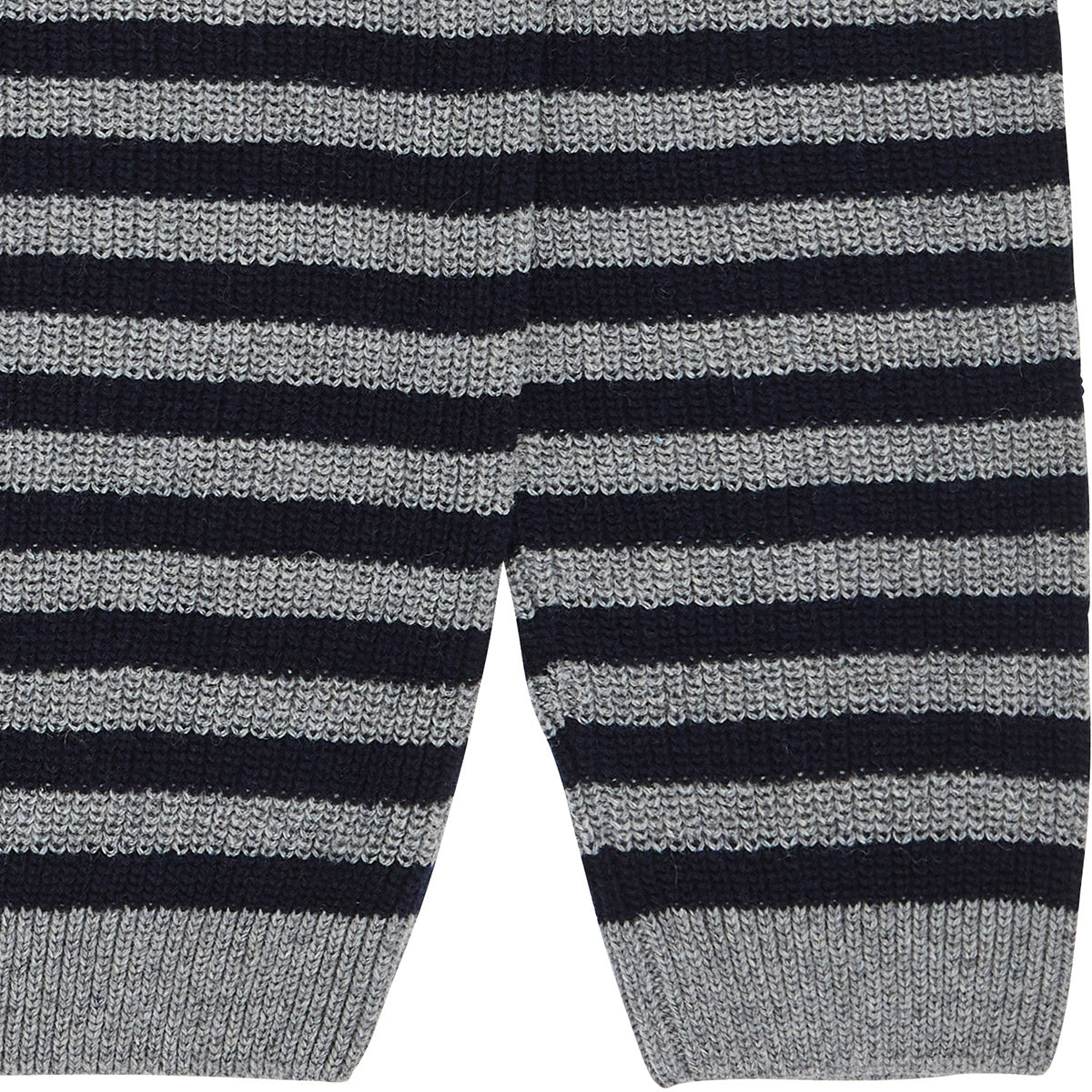 Pull ligné col haut ELKANO zinc