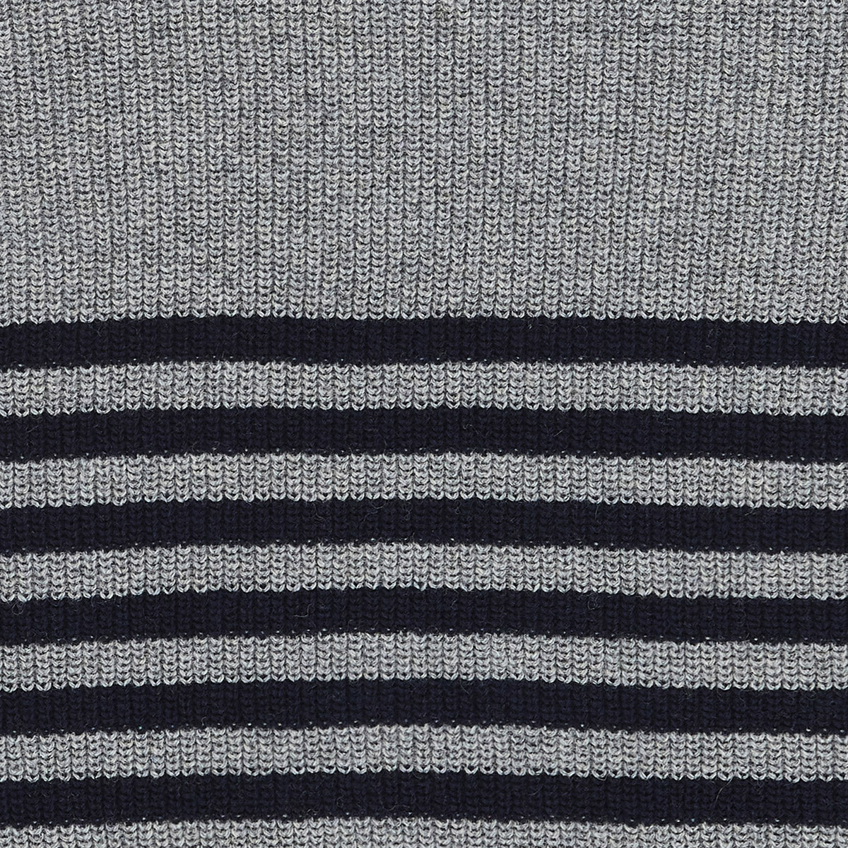 Pull ligné col haut ELKANO zinc
