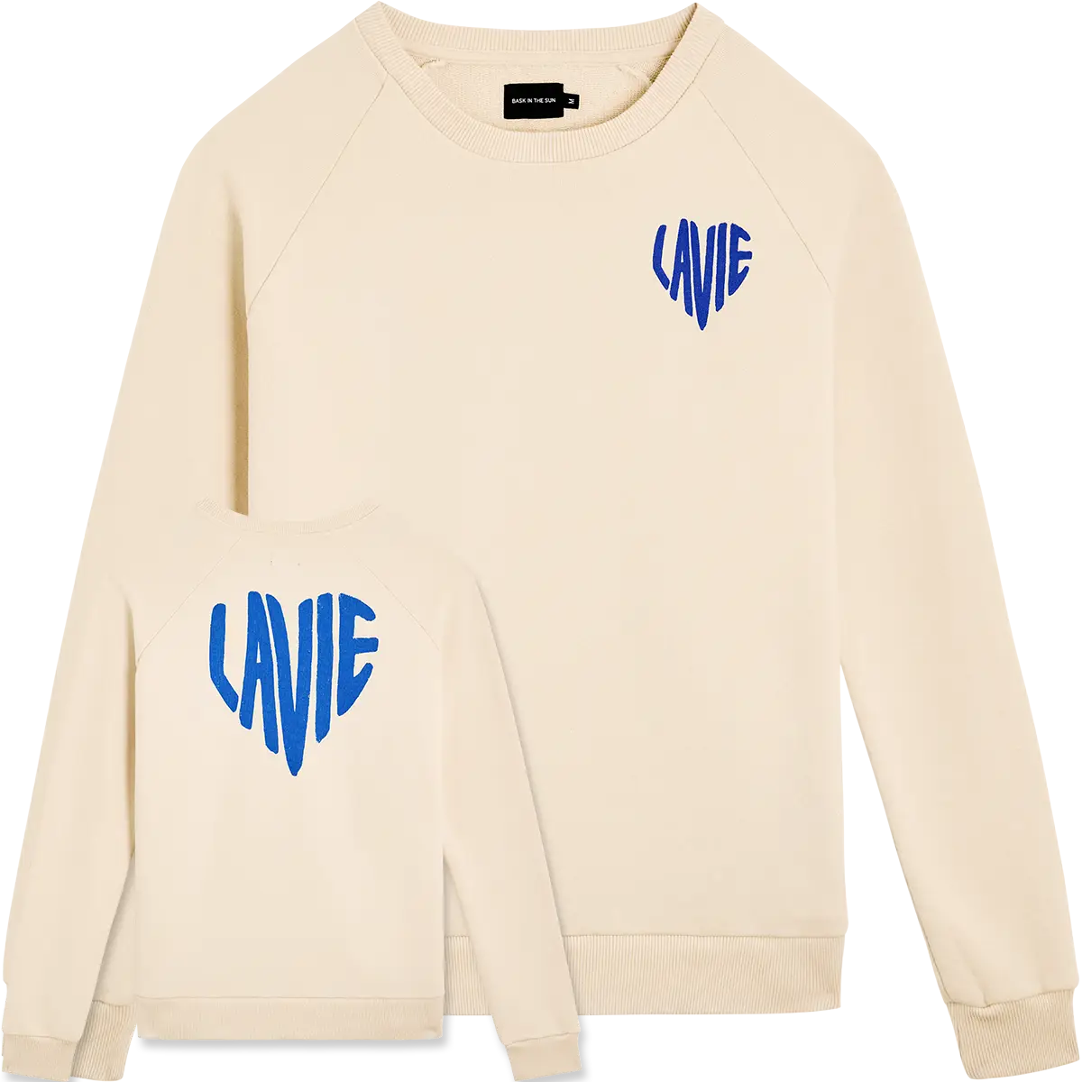 Sweat LA VIE - Crème