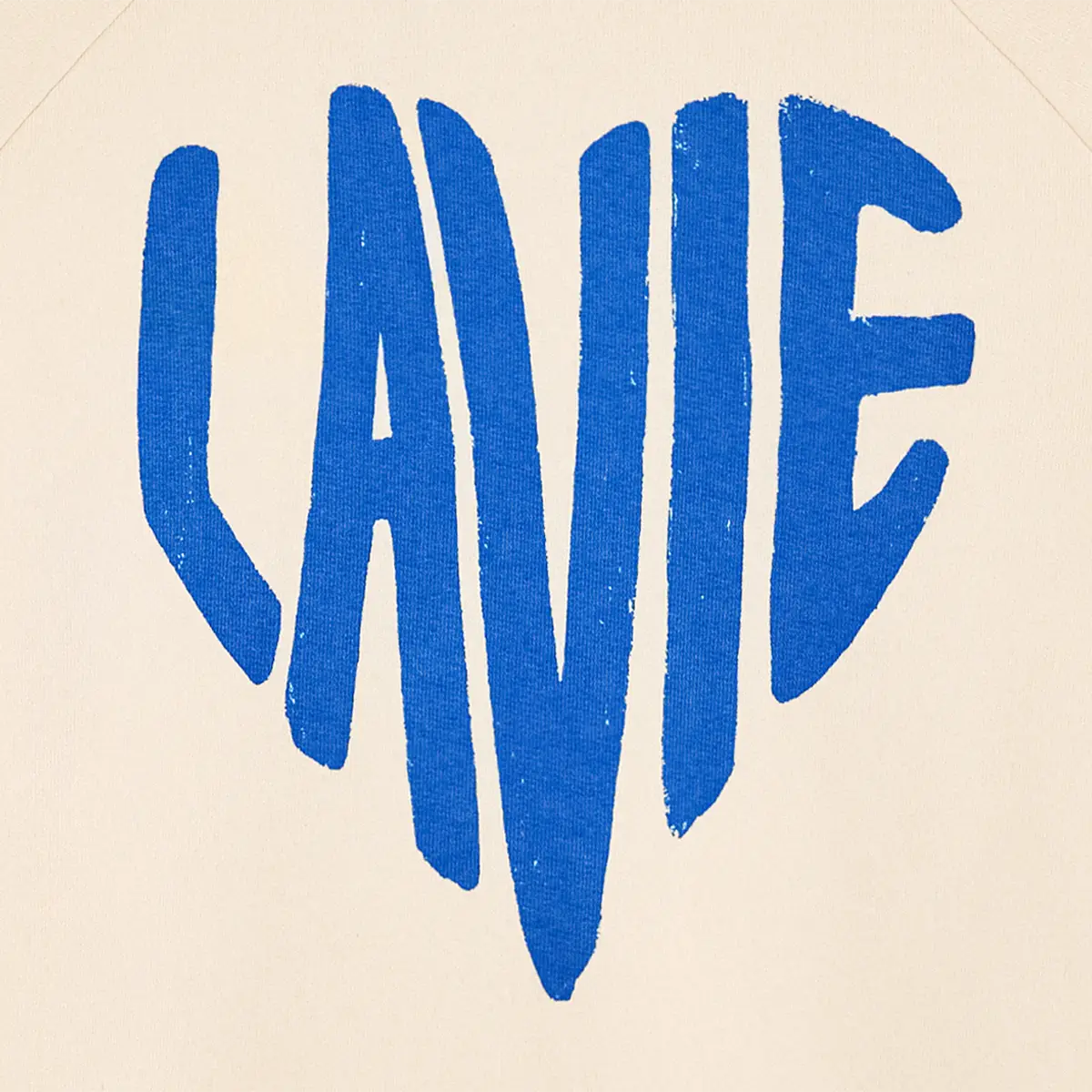 Sweat LA VIE - Crème