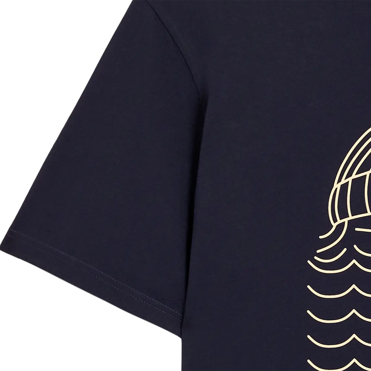 T-shirt TO THE SEA - Navy