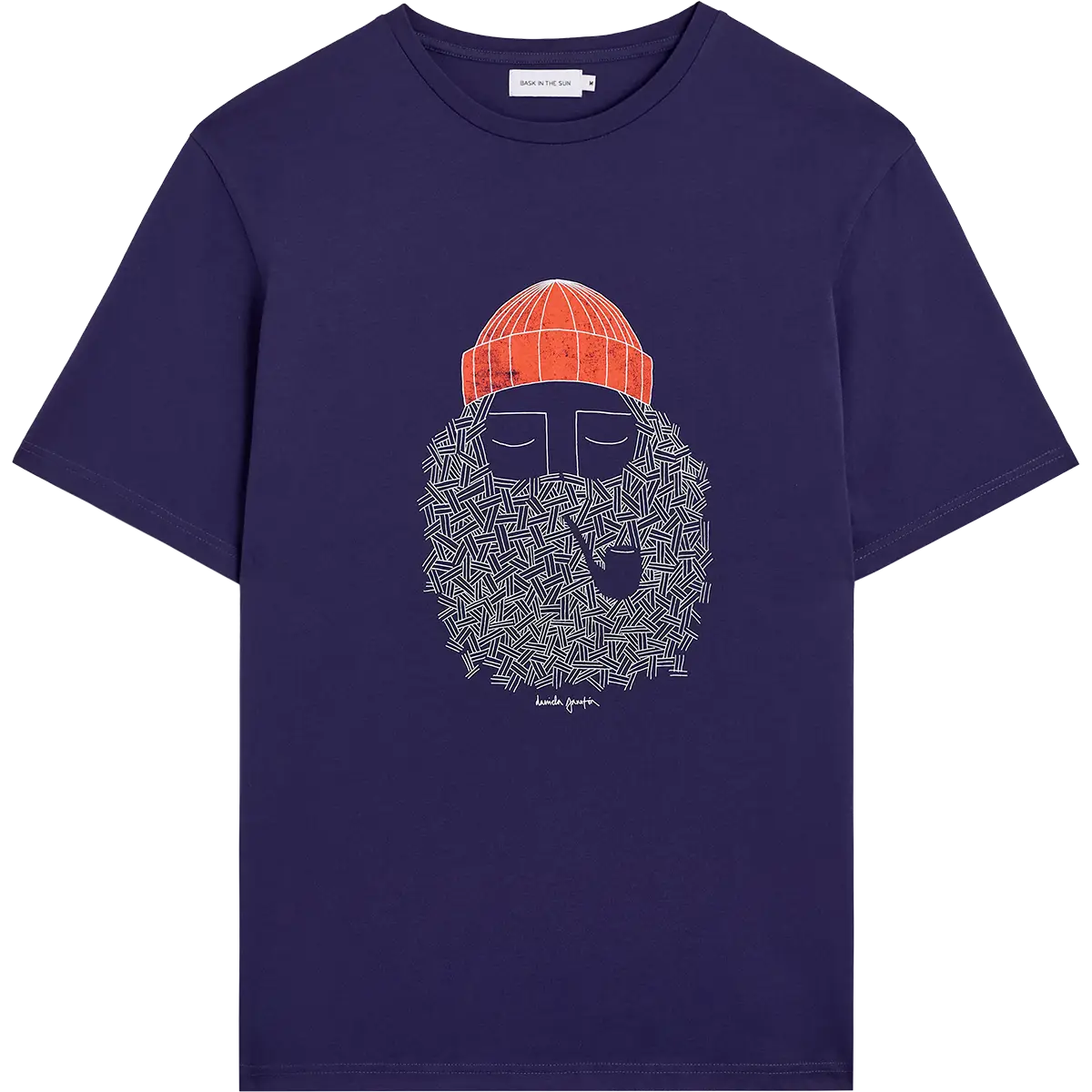 T-shirt SMOKING PIPE - Indigo