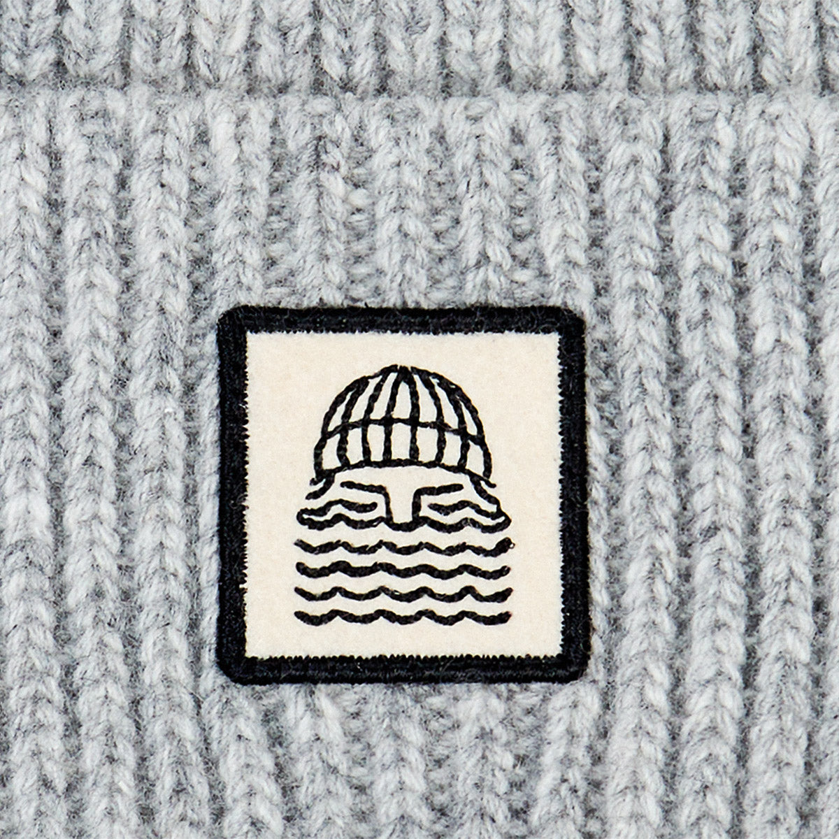 Bonnet TO THE SEA - gris clair