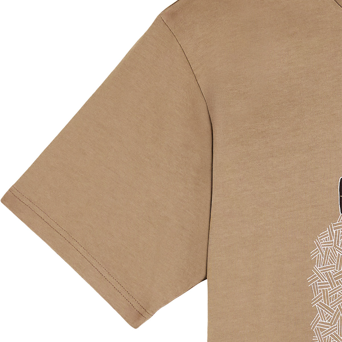 T-shirt SMOKING PIPE - Taupe