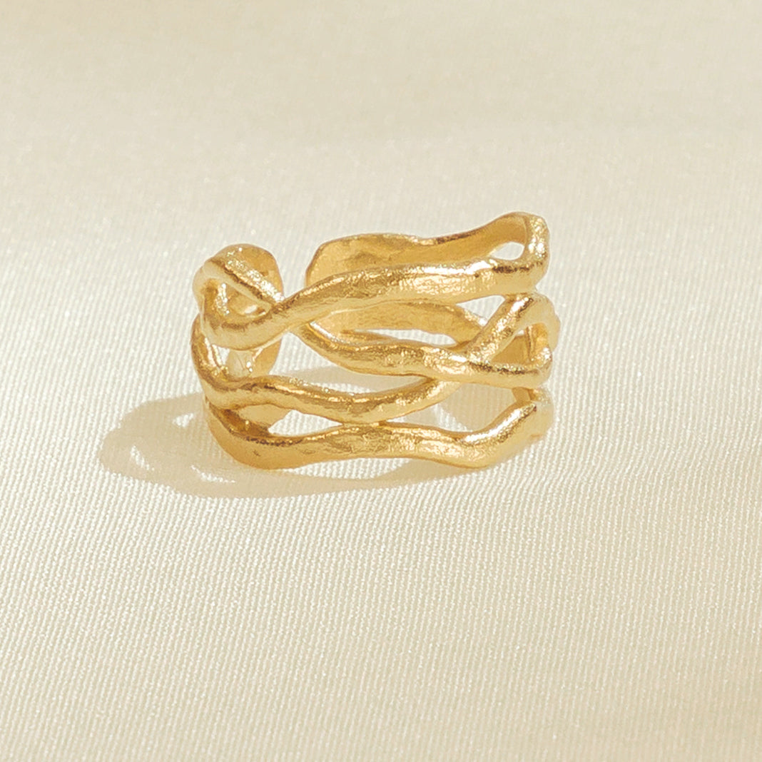 Bague Olea | Bijoux en or, cadeau imperméable