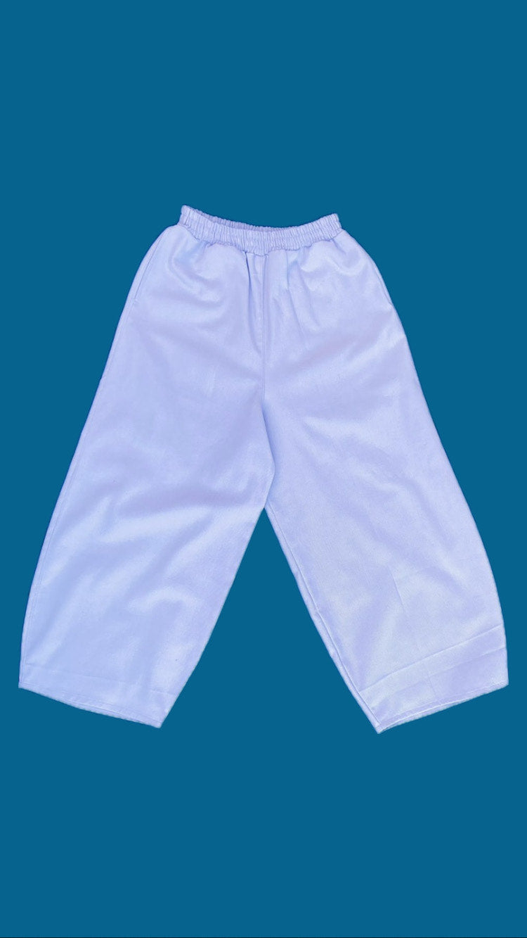 Pantalon ballon lila