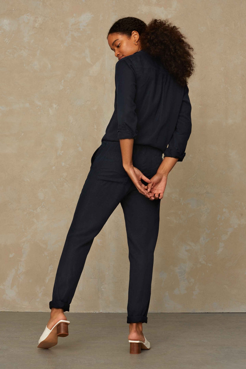 STEPHANIE - Combinaison Blue-black