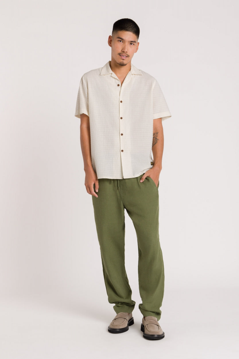 BALDER chemise à courtes manches écru