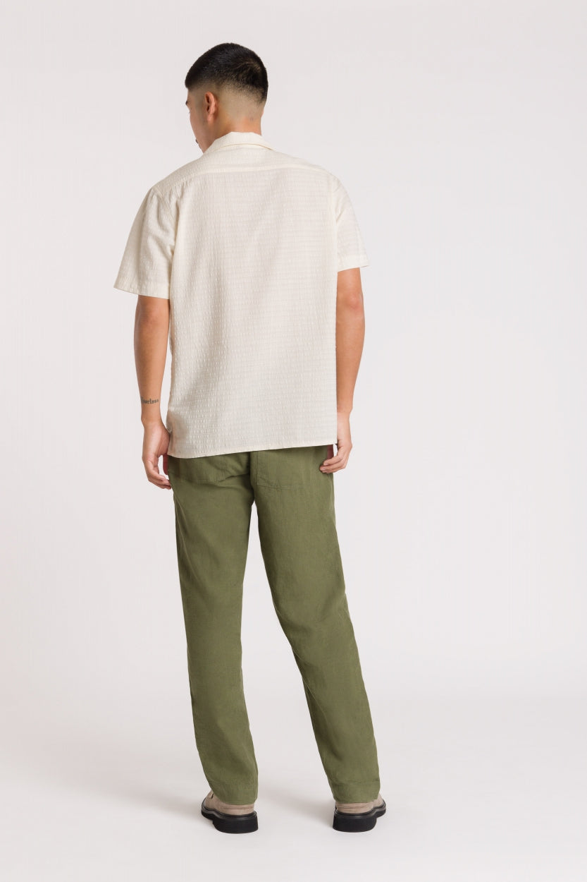 BALDER chemise à courtes manches écru